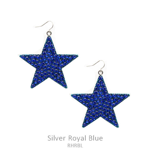 Bling Star Earrings