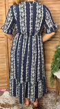 NEW Navy floral dress