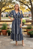 NEW Navy floral dress