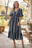 NEW Navy floral dress