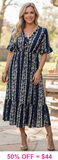 NEW Navy floral dress