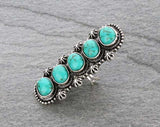 Oversized Western Style Cuff Ring