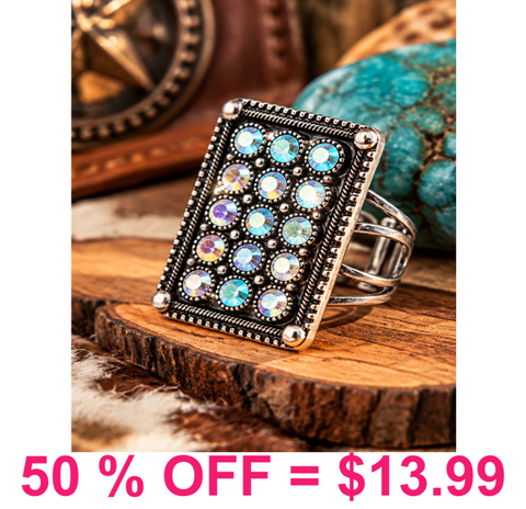 Bling Cuff Ring