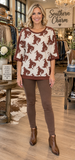Brown Bucking Horse top