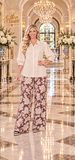 NEW Floral print wide leg pants