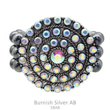 XL Bling concho bracelet with Navajo pearls