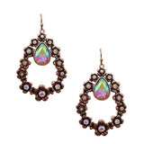 Teardrop Bling Earring