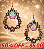 Teardrop Bling Earring