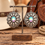 Concho w/Stone Earring