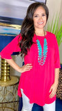 Medium: Pretty Pink SCOOP Tunic