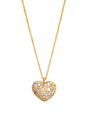 Medium Bling Heart pendant necklace