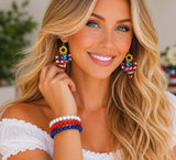 USA Cactus earrings