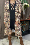 Leopard Duster cardigan