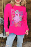 * BOO Pink Halloween long sleeve top