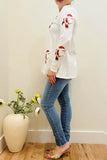Santa Sequin long sleeve top