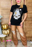 Ghost Leopard Bow tee - misses
