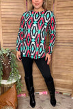 Tribal Long Sleeve Top