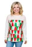 Christmas Tree long sleeve top