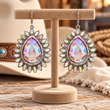 Casting Glass Stone Earring