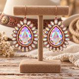 Casting Glass Stone Earring