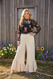 Black mesh top Cowgirl boot & Bows