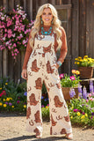 Western print jumpsuit