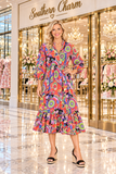 Colorful Printed Dress