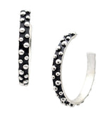 Western Bubble Open Hoop Earring
