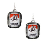 Western Cowboy Killer Geometric Earring