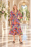 Colorful Printed Dress