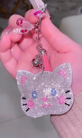 Bling Cat keychain