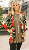 Belt & Chain print Cardigan