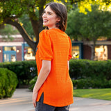 Orange pumpkin top