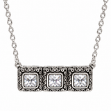 Western Tailored Filigree Stone Necklace