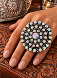 XL Bling round concho ring