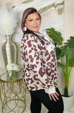 Brown & Cream Leopard Shacket