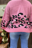 2X/3X : Pink Sweater cardigan
