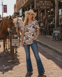 Western graphic t shirt