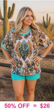3X :  Cactus graphic tee