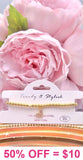 Rhinestone Heart charm Gold beaded bracelet