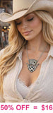 Royal Flush Clubs pendant necklace