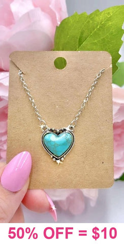 Turquoise Heart necklace