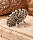 XL Bling round concho ring