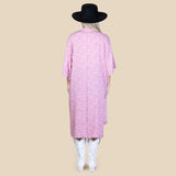 Pink Leopard print  Kimono