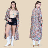 Boho duster with side slits