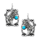 Western Boot Frame Earrings