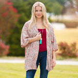 Geo printed cardigan - One Size