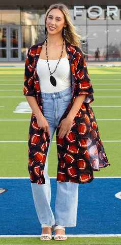 Football Duster - black