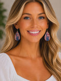 Liberty glitter acrylic earrings
