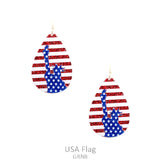 Liberty glitter acrylic earrings
